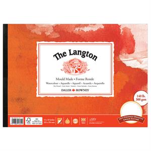 Daler Rowney Langton Water Colour Pad Hot Pressed Surface - Assorted